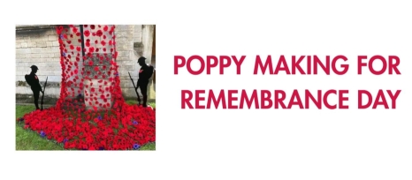 POPPY MAKING FOR REMEMBRANCE DAY POPPY MAKING FOR REMEMBRANCE DAY